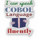 Search for computer programmer stickers Programming language