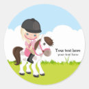 Search for horseback riding stickers Cowgirl