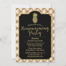 Search for gold pineapple invitations Modern