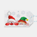 Recherche de elf gift tags Santa claus