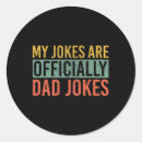 Search for dad jokes stickers Sale