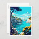 Recherche de calanques cartes postales Vacances