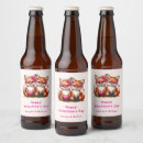 Search for valentines day bottle labels Pink hearts