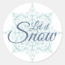 Search for snowflake design stickers Blue