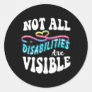 Search for visible stickers Disabilities