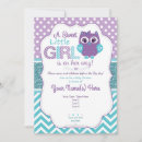 Search for purple and teal baby shower invitations For kids