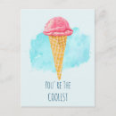 Search for cones postcards Ice cream