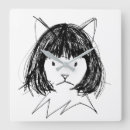 Recherche de neko horloges Chaton