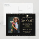 Search for graduation announcement postcards Modern