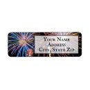 Search for new years eve return address labels Celebration
