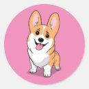 Search for cartoon corgi stickers Cute