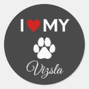 Search for vizsla dog stickers Puppy