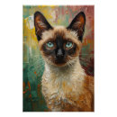 Recherche de peinture de chat posters Contemporain