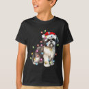 Search for shih tzu tshirts Xmas