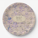 Recherche de notes musique assiettes Violet