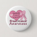Search for cancer survivor buttons Pink