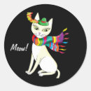 Search for the cat in the hat stickers Black