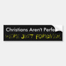 Search for forgiven bumper stickers Christianity