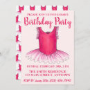 Search for tutu birthday invitations Pink