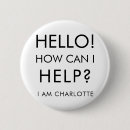 Search for help round buttons Customer service