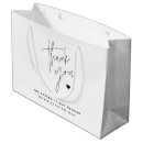 Search for wedding thank you gift bags Heart