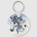 Search for blue horse keychains Equestrian