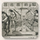 Recherche de gravure sur dessous de verres Travail
