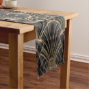 Search for black and gold art deco table runners Retro