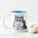 Recherche de chat amusant tasses Humour