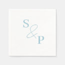 Recherche de dusty blue napkins Classique