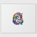 Search for mane wrapping paper Unicorn