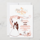 Search for bride silhouette invitations Elegant