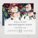 Search for floral housewarming party invitations Celebration