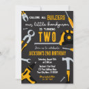 Search for handyman birthday invitations For kids