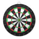 Search for red white dartboards Black
