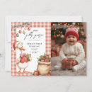 Search for holiday 1st birthday invitations Whimsical