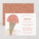 Recherche de glace rose invitations Boule de glace