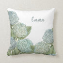 Search for blue hydrangea pillows Elegant