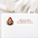 Search for beagle return address labels Merry christmas