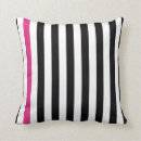 Recherche de rayures roses coussins Blanc