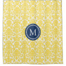 Search for navy and yellow shower curtains Pattern