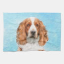 Search for cocker spaniel dog tea towels Puppy