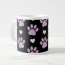 Search for purple paws mugs Paw pattern