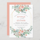 Search for orange and plum invitations Greenery
