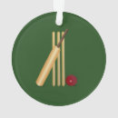 Search for cricket sport ornaments Wicket
