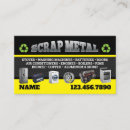 Search for scrap metal business cards Recycle