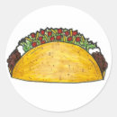 Search for mexican tacos stickers Food