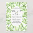 Search for fresh wedding invitations Green