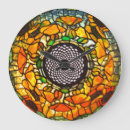 Search for stained glass clocks Antique
