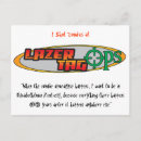 Search for laser postcards Lazer